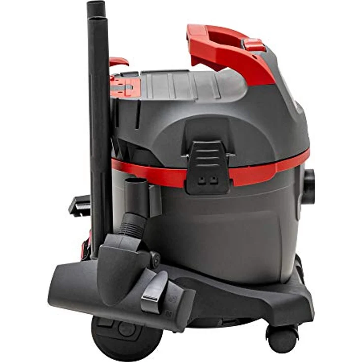 STIER Nass-Trockensauger SNT-20 Premium, 1400W, 20L Behälter, Industriesauger, 8m Kabel, mit Ausblasfunktion und Zubehörhalterung, Werkstattsauger – Bild 2