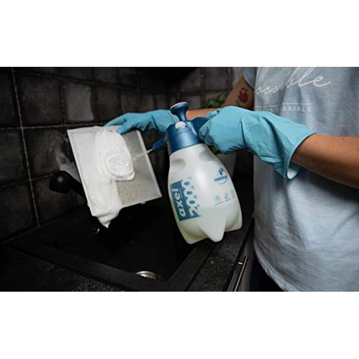 Marolex Parts4Care Axel 2000 Foamer Pumpsprühflasche, 2 l Kunststoffflasche mit automatischem Sprühknopf und 3 Schaumdüsen, max. Druck 4 bar – Bild 4