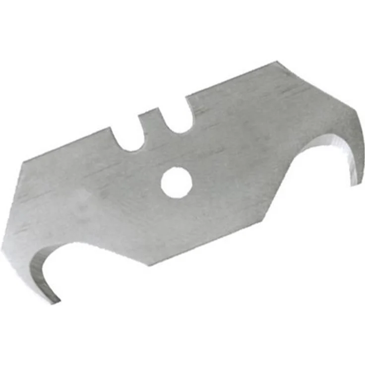 Silverline Cuttermesser, Teppichmesser mit gehärteten Stahl-Hakenklingen im Kunststoff-Sicherheitsspender – Bild 1