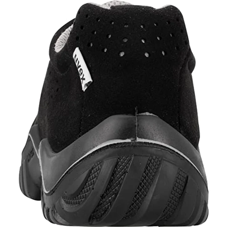 Uvex Motion Style Halbschuh S1 SRC ESD, Sicherheitsschuhe mit Stahlkappe, atmungsaktiv und rutschfest, Schwarz, Größe 48 – Bild 5