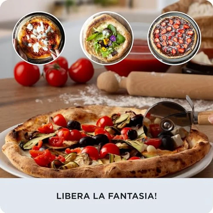 Ariete Pizzaofen 3901/00, elektrischer Pizzaofen für knusprige Pizzas – Bild 6