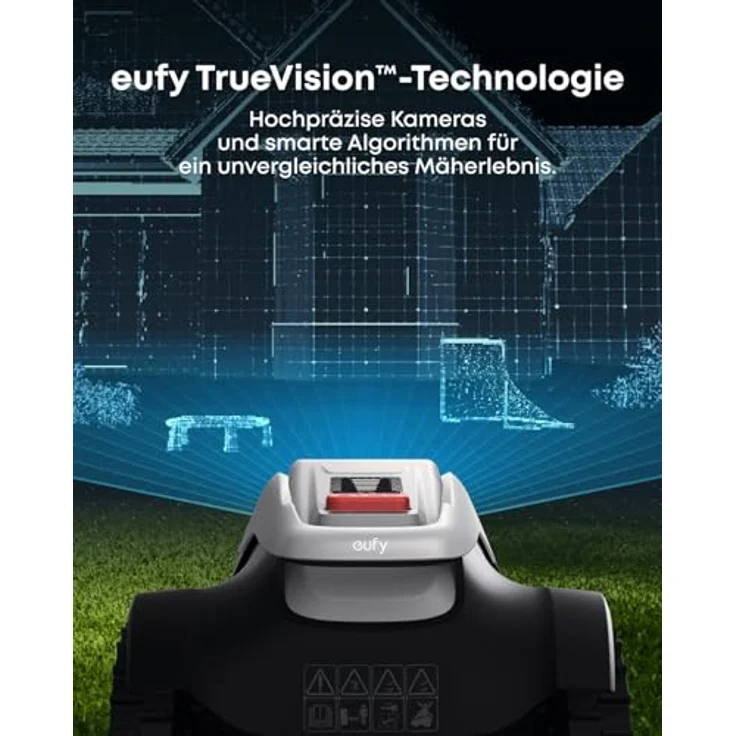 Eufy Mähroboter E15 mit TrueVision™, kabelloser Navigation & intelligenter Mähstrategie – ganz ohne Begrenzungskabel oder RTK – Bild 3