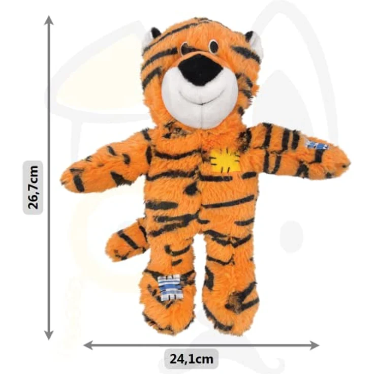 KONG - Wild Knots Tiger Squeak Toy M/L (634.7376) – Bild 2