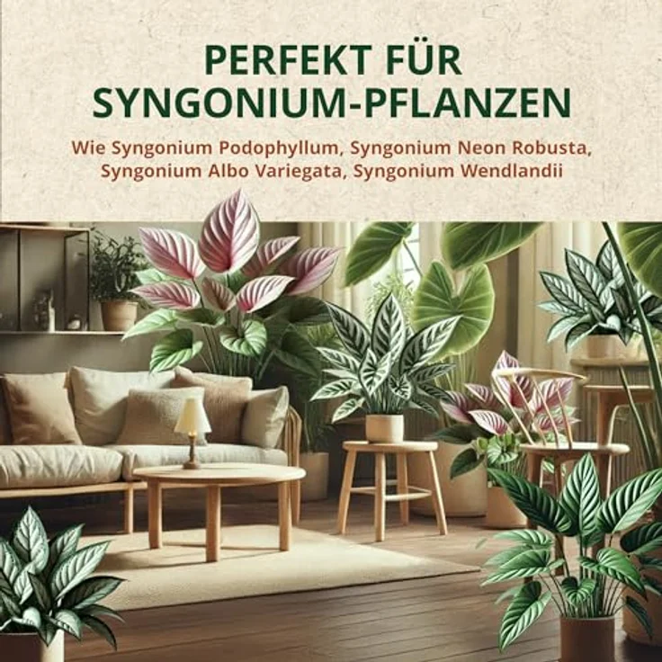 OraGarden Syngonium Erde Pflanzerde Blumenerde Spezial Erde für Syngonium (6L) – Bild 5