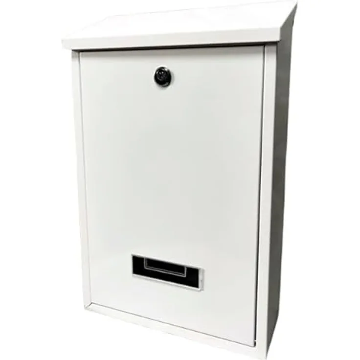 Primaster Briefkasten weiß 25 x 10 x 40 cm