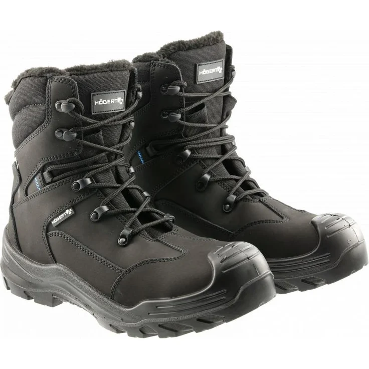 Högert Winter-Sicherheitsstiefel S3L FO SR mit Fleecefutter, schwarz, Größe 44