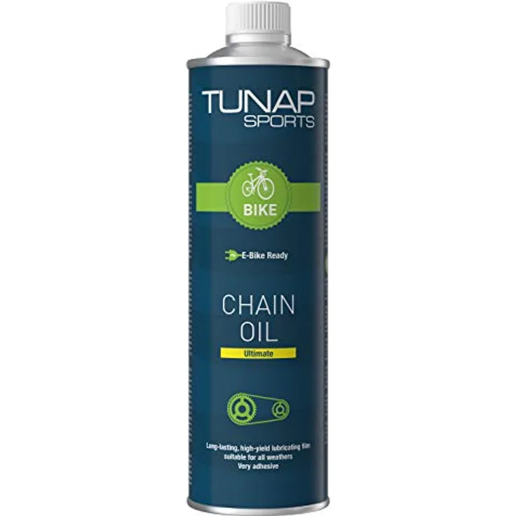 TUNAP SPORTS Kettenöl Ultimate - 950ml Dose | Langzeit-Schmierung für Fahrrad Ritzel, Schaltwerk und Kette, bike Testsieger 2020 - SEHR GUT - VORRATSDOSE.