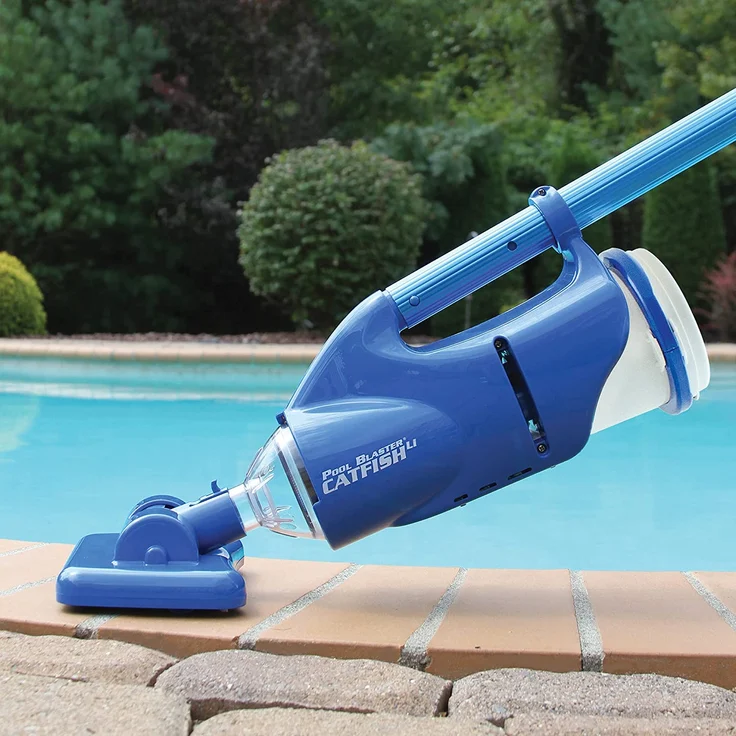 Water Tech POOL BLASTER Catfish batteriebetriebener wiederaufladbarer Staubsauger für Schwimmbad und Spa, Handsauger mit Saugkopfbreite 19cm – Bild 5