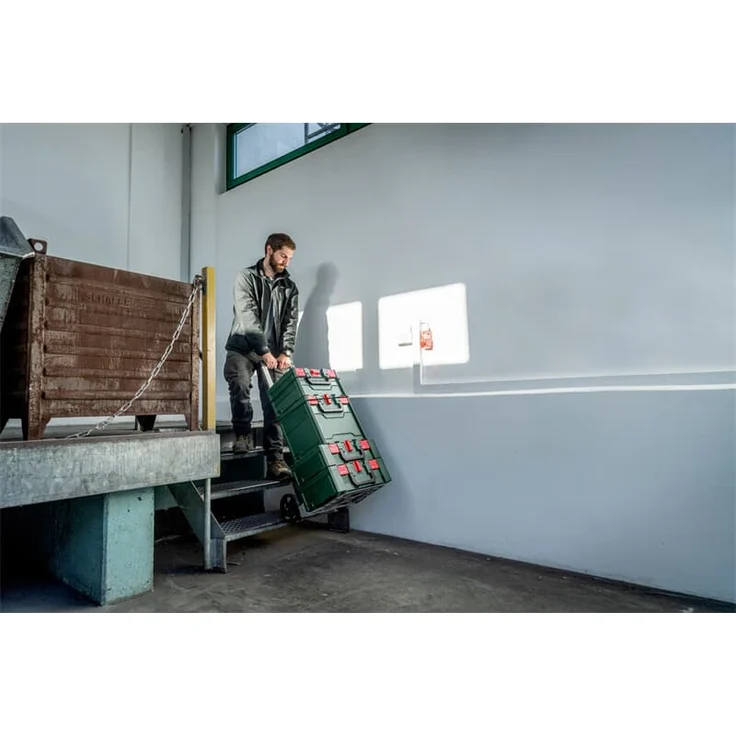Metabo metaBOX Trolley klappbar Sackkarre Transportroller Max. Traglast 125 kg – Bild 5
