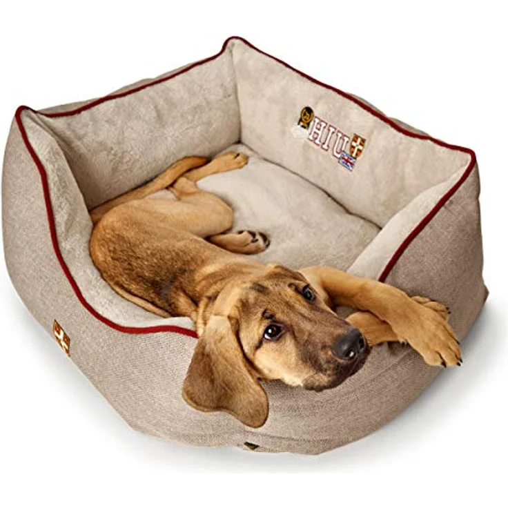 Hunter University Hundesofa beige L - 100 x 80 cm – Bild 2