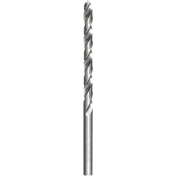 Kwb HSS Spiralbohrer 4mm, Gesamtlänge 119mm, DIN 340, zylindrischer Schaft, präzisionsgeschliffen, rechtsschneidend, Industriequalität, blank – Bild 1