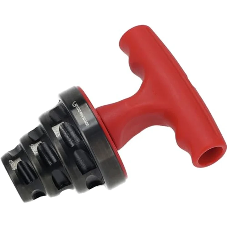 Rothenberger Rohrkalibrator ROCALIBER L 40/50/63mm mit RO-Ratchet Funktion, T-Griff und doppelter Funktion, blau – Bild 3