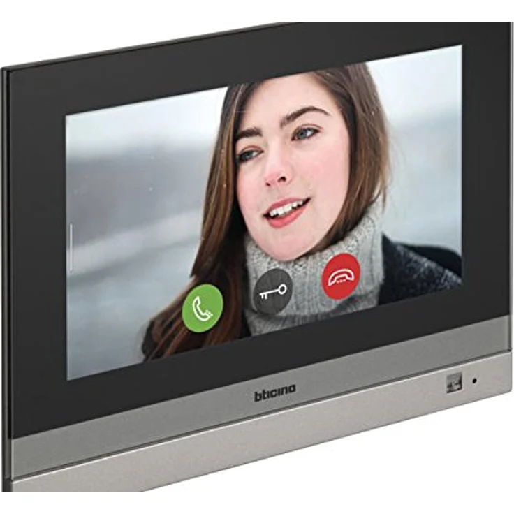 Bticino, 7" Video-Hausstation mit Touchscreen Monitor, MyHOME Zentrale mit WLAN/LAN und Smartphone Anbindung, 3488 – Bild 2