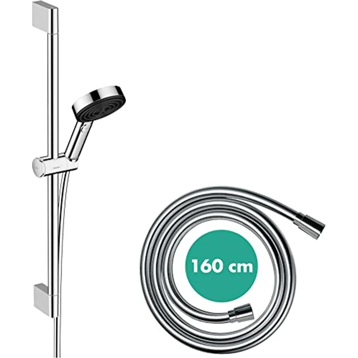 hansgrohe Pulsify Select S Brauseset 24161000, Handbrause mit Powder Rain, IntenseRain und Massagestrahl – Bild 2