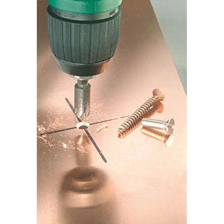 Bosch Kegelsenker HSS mit 1-4 Zoll-Sechskantschaft (Ø 10 mm, 7-Schneiden) - Preisvergleich – Bild 3