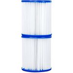 Bestway Filterkartusche Gr. I Doppelpack, 8,0 x 9,0 cm
