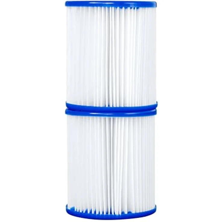 Bestway Filterkartusche Gr. I Doppelpack, 8,0 x 9,0 cm – Bild 1