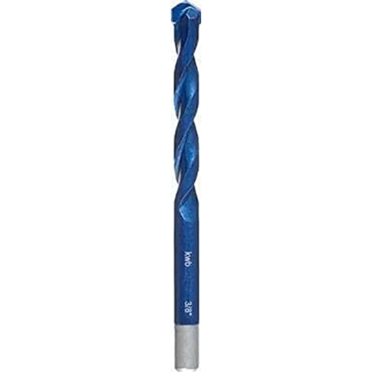 kwb Dachziegelbohrer Ø 4,0 mm 051340, Wolfram-Titan-Hartmetallspitze mit diamantgeschliffenen Schneidflächen, für Feinsteinfliesen oder Ziegel – Bild 1