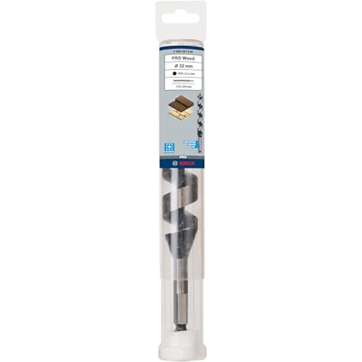 Bosch Professional Holzschlangenbohrer mit 1-4''-Sechskantschaft (Ø 32 mm) 2608597639 – Bild 2