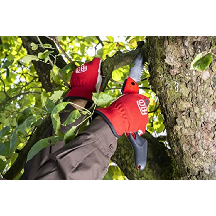 Felco Handsäge 603, klappbare Säge mit optimierten Zähnen für Weinbau, Landschaftsbau und Baumpflege, Soft-Touch-Griff – Bild 6