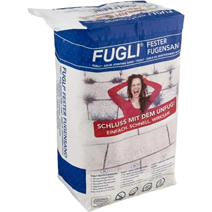 FUGLI Fester Premium Fugensand 15kg, natur
