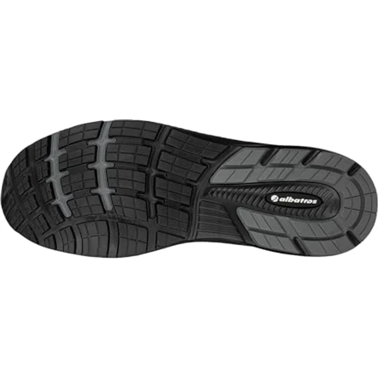 Albatros Sicherheitsschuh Vigor 2 Impulse Black Low, S3 Sohle, Fiberglaskappe, Durchtrittschutz, grau, Größe 40 – Bild 2