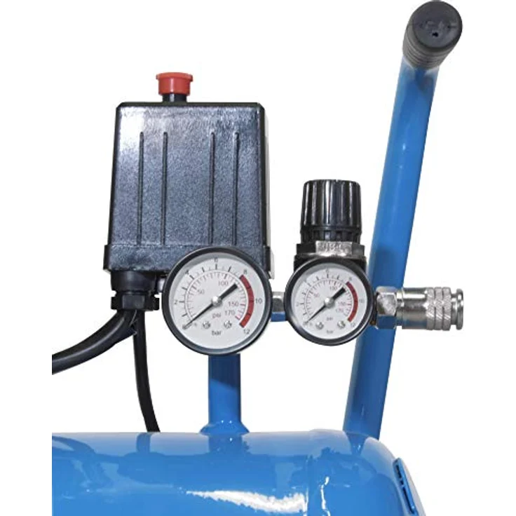 GÜDE Leise Kompressor 150-8-24 Druckluft 24 Liter ölfrei 8 bar Druck 750W 50136 – Bild 3