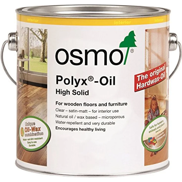 Osmo Hartwachs-Öl Original Farblos Seidenmatt 0,375 l - 10300023 – Bild 2