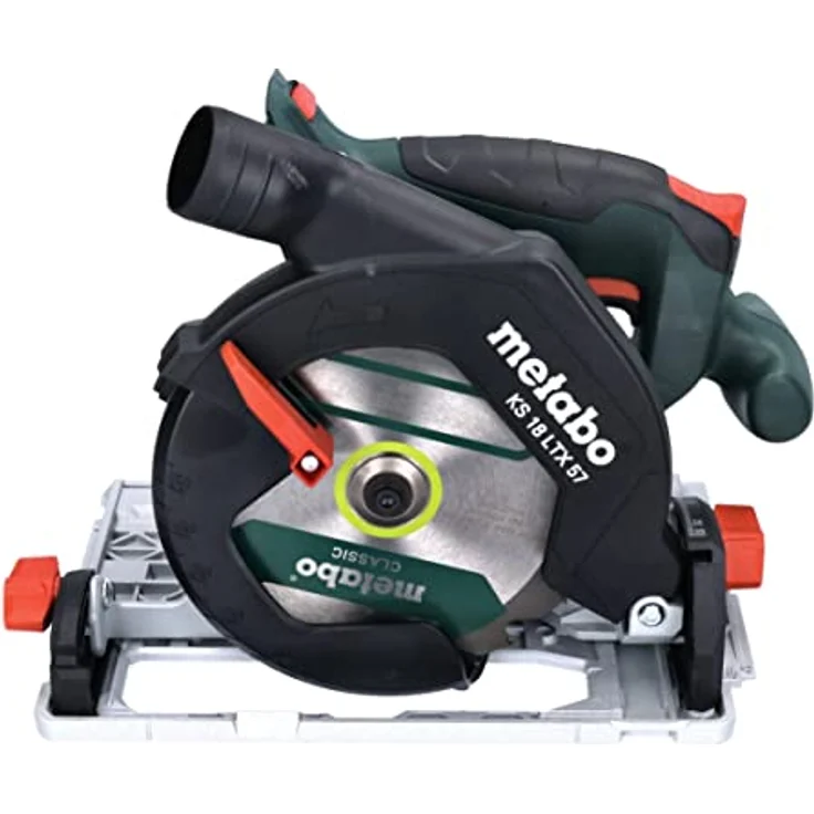 Metabo 18V Akku Handkreissäge KS 18 LTX 57 | 2x Akku 8.0 Ah im MetaLoc Koffer (601857810) – Bild 2