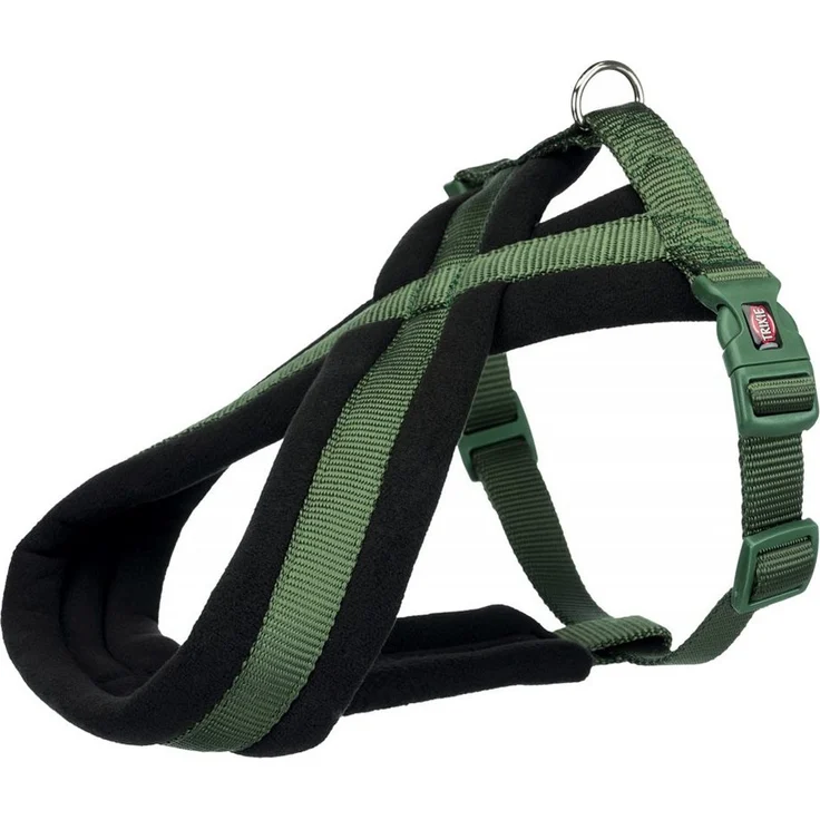 TRIXIE Hunde-Geschirr Premium Touren-Geschirr waldgrün, tierschutzkonform nach § 18 (AT) – Bild 1
