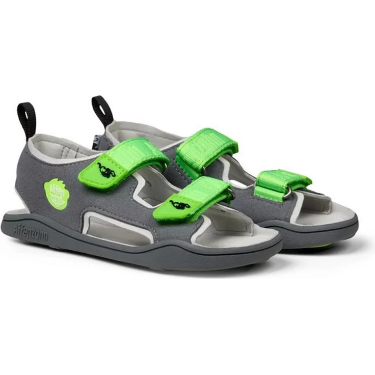 Affenzahn Sandale Vegan Airy, Luftige Sicherheitssandale mit veganen Materialien, blau – Bild 1