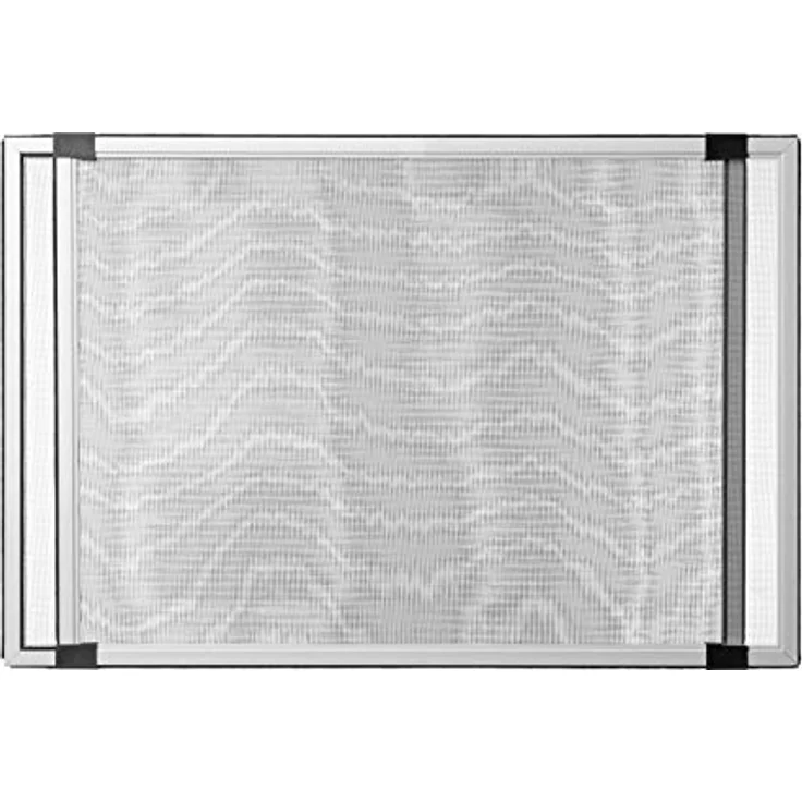 Ventanara® Insektenschutz Schiebe Fenster Fliegengitter Mückenschutz (50 x 75 cm, Weiß) – Bild 2
