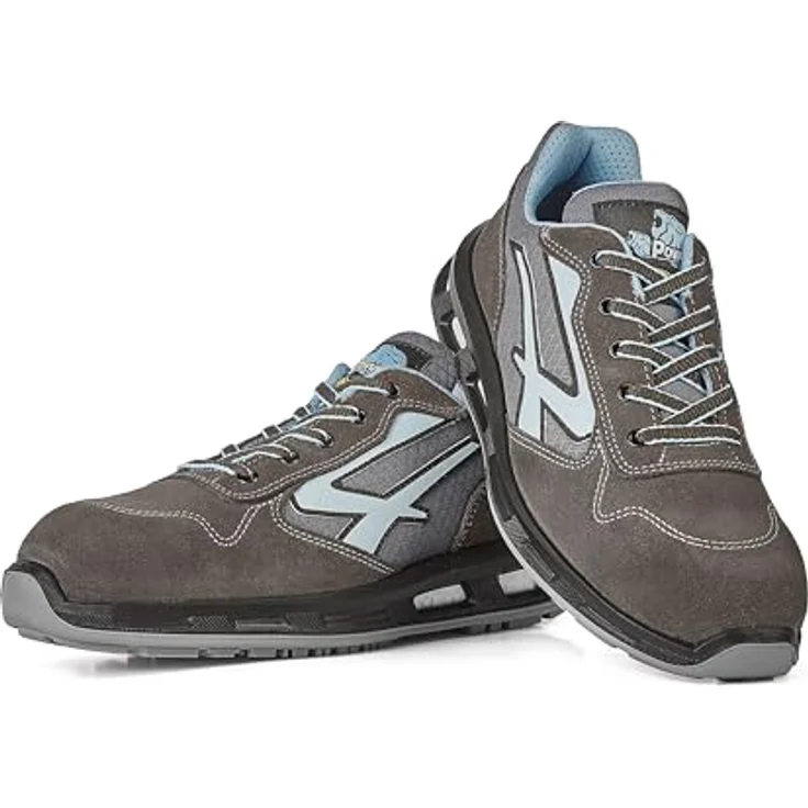 U-Power Lolly Esd S1P Src Sicherheitsschuh, Halbschuh aus Veloursleder mit rutschhemmender Sohle und durchtrittsicherer Zwischensohle – Bild 4