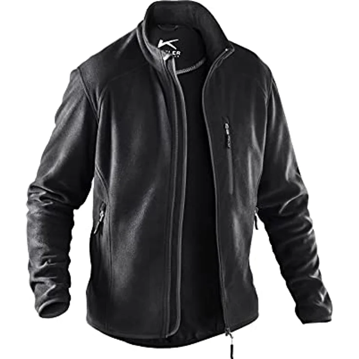 Kübler Fleecejacke, Arbeitsjacke für Herren mit schmutzabweisendem Reißverschluss und ergonomischen Zipper, Größe M – Bild 1