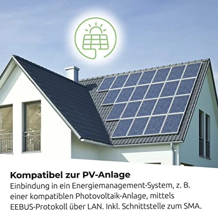 Technivolt 1100 Smart Wallbox 11kW mit 5m Ladekabel, Schwarz-Grau (0000-6301) – Bild 8