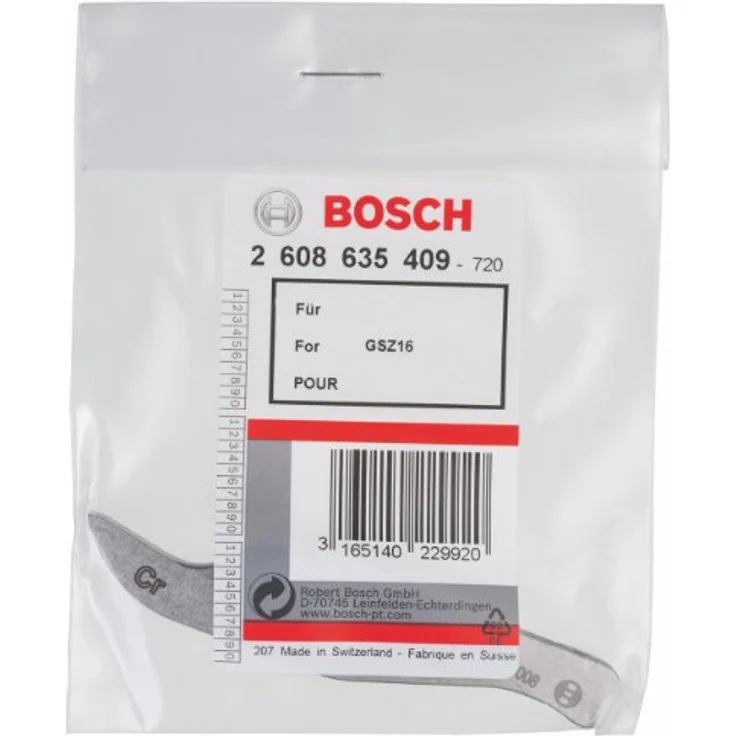 Bosch 2608635409 Chromstahl Messer für Inox, original Zubehör für Schneidwerkzeuge – Bild 2