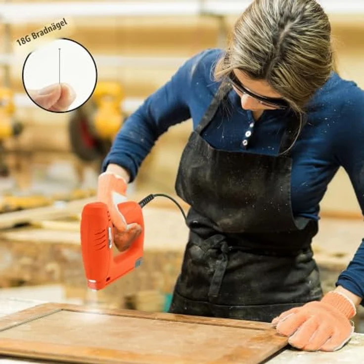 Tacwise 1703 140EL Pro Elektrische Klammer- und Stiftnagler mit 30 Schuss/min, ergonomischem Design und 2 m Kabel – Bild 5