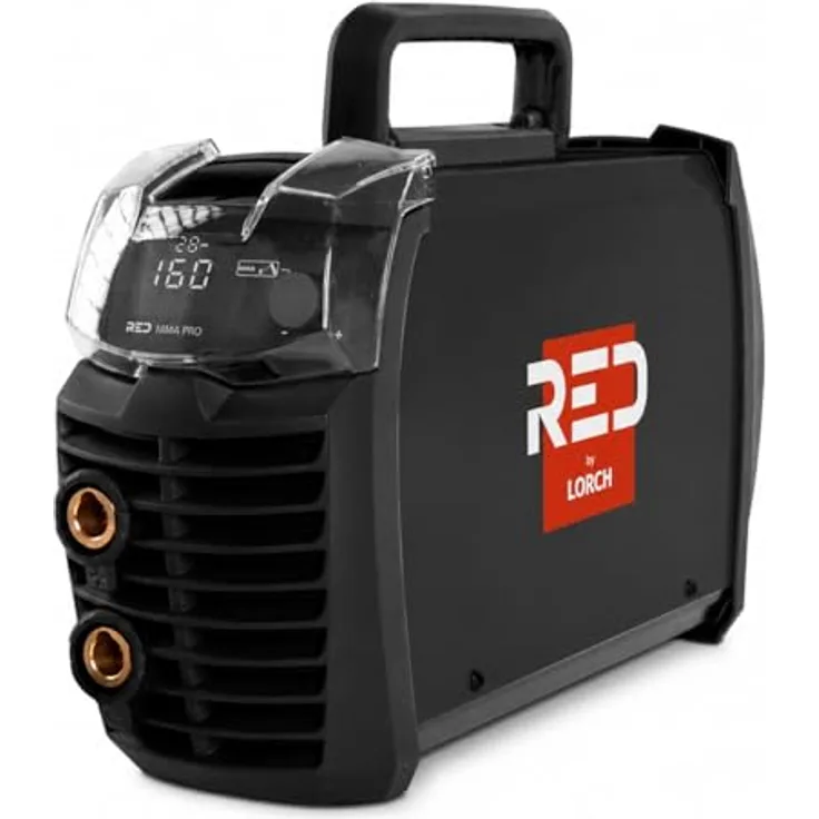 Lorch RED MMA 160 Pro Elektroden-Schweißgerät, 10 - 160A, kompakt und handlich mit Hot Start und Pulsfunktion