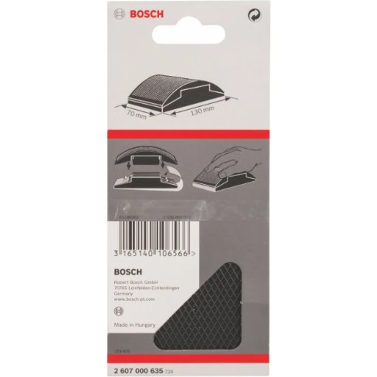 Bosch Professional Handschleifblock 70x130mm, 1 Stk. – Bild 2