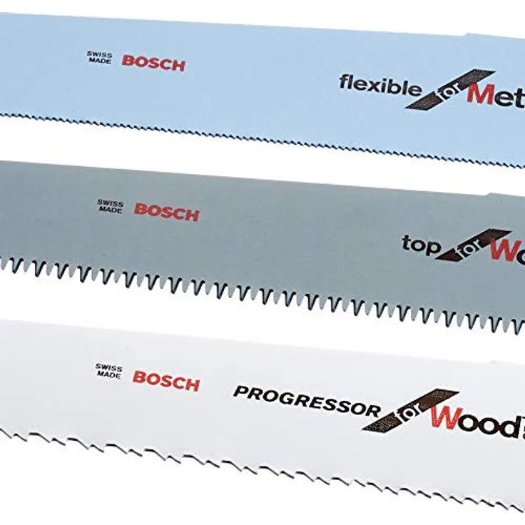 Bosch ProfessionalProfessional 3tlg. Sägeblatt-Set zum Sägen in Holz und Metall für Multisäge PFZ 500 E – Bild 3