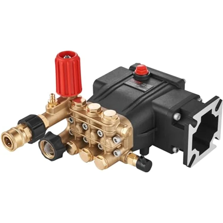 VEVOR Hochdruckreinigerpumpe GYB-3, 3300PSI, 3GPM, Triplex-Kolben, 3/4-Zoll-Welle, kompatibel mit Simpson MorFlex-Modellen 40224, 40225, 40226 – Bild 1