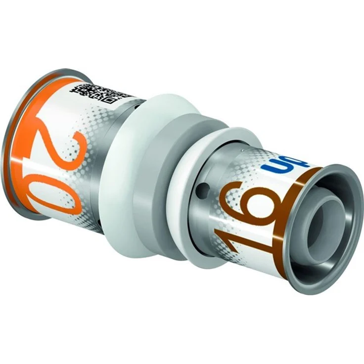 Uponor Press Composite Reducer PPSU 20-16 mm, Bewässerungszubehör mit hoher Robustheit und Temperaturbeständigkeit