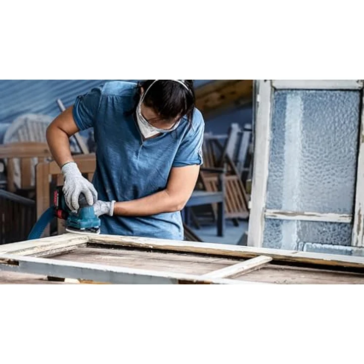 Expert C470 Schleifpapier mit 7 Löchern für Multischleifer, 100 x 150 mm, G 120, 10-tlg. - Preisvergleich – Bild 6