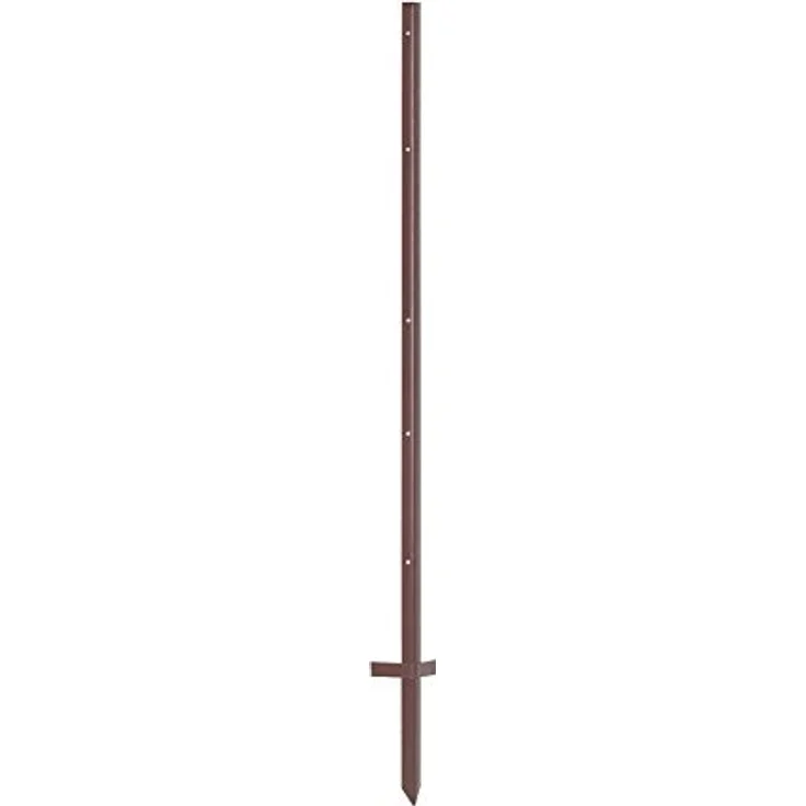 Winkelstahlpfahl 165 cm, 3 mm stark - 10 Stück – Bild 2