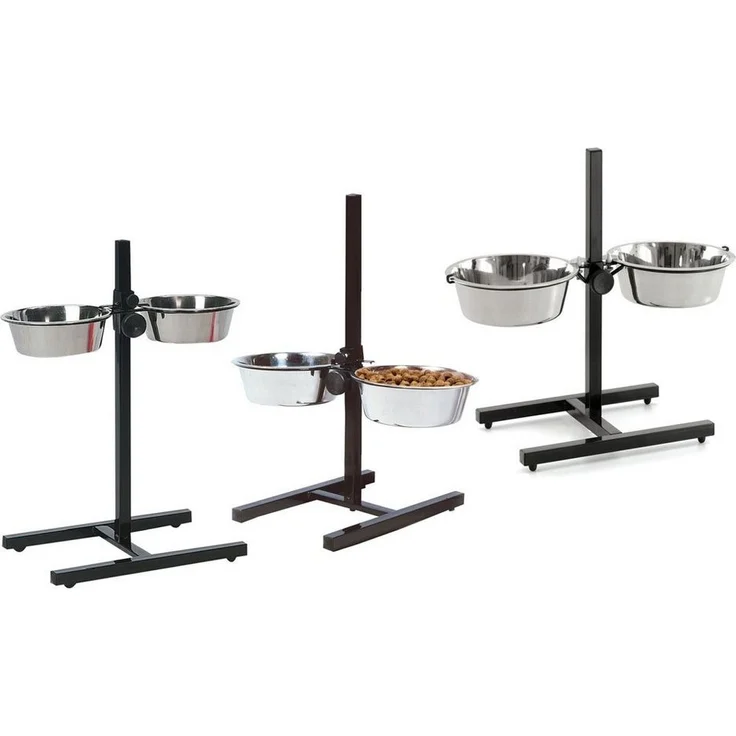 Karlie Napf-Set Karlie Otis Plus - Doppelnapfständer, Fassungsvermögen: 1,6 l, Höhenverstellbar bis 60 cm – Bild 1