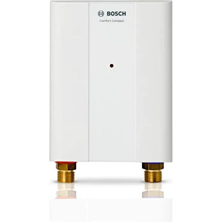 Bosch Tronic 4000 6 EB, kompakter elektronischer Kleindurchlauferhitzer, Energieklasse A, 6 kW, weiß