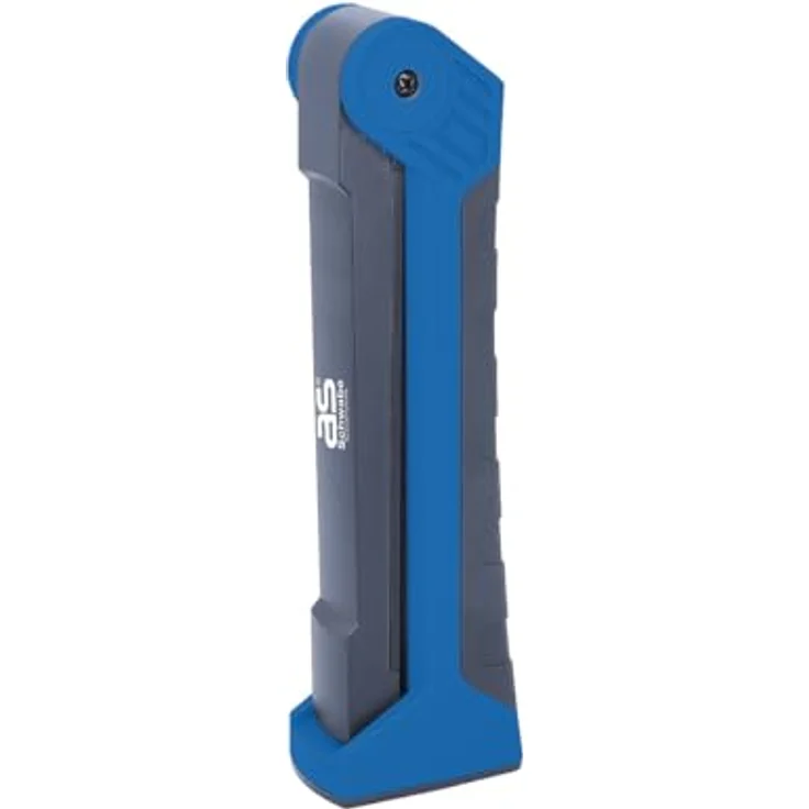 Schwabe LED Akku Handlampe 4W 400 Lumen, 6500K Tageslicht, schwenkbar 225°, USB-C Ladefunktion, Magnetfuß & Haken, IP20, robuste Werkstattlampe, Modell 42827 – Bild 2