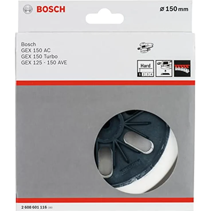Bosch Professional Schleifteller hart 150 mm - Preisvergleich – Bild 2