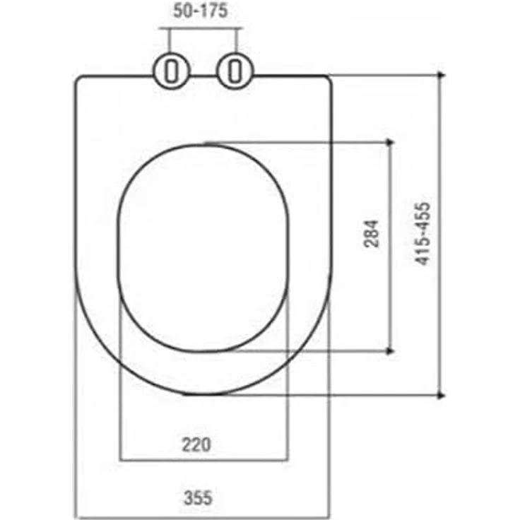 Creavit Tiefspül-WC TP325.001+AL0402, Wandmontage, Abgang waagerecht, Design Hänge Wand-WC Soft Close WC-Sitz, weiß – Bild 8