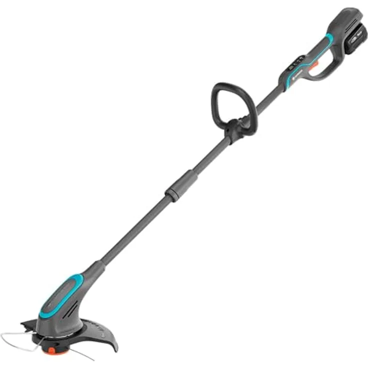 Gardena Power for All Akku-Rasentrimmer PowerTrim 30/18V, 18 V, 4 Ah, Li-Ionen, Schnittbreite 30 cm, ergonomisch mit PowerBoost und LED-Fadenverlängerungsanzeige